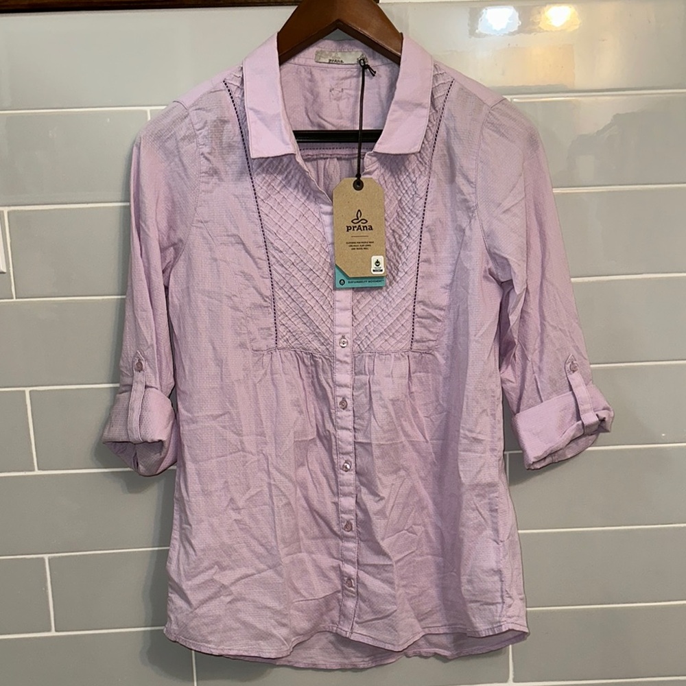 NWT PrAna Organic Cotton Katya Top